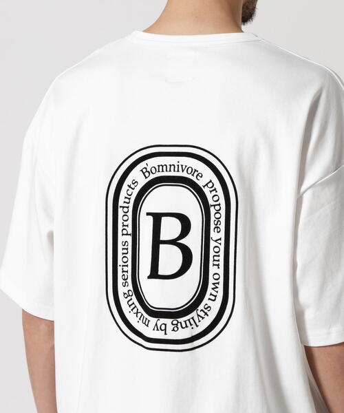 BEAVER（ビーバー） tシャツ B omnivore/ビーオムニボー LOGO S/S Tee