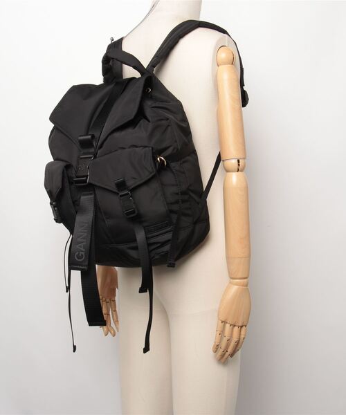 GANNI テック バックパック GANNI デイバック リュック Recycled Tech Backpack ガニー