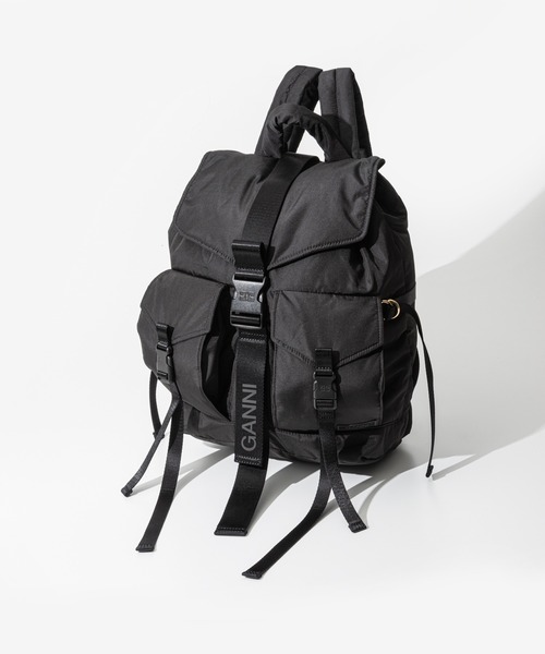 GANNI テック バックパック GANNI デイバック リュック Recycled Tech Backpack ガニー