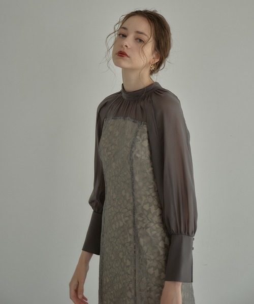 スーツ・フォーマル・ドレス ANDRESD leaf lace dress ANDRESD ドレス leaf lace dress リーフレースドレス / 結婚式