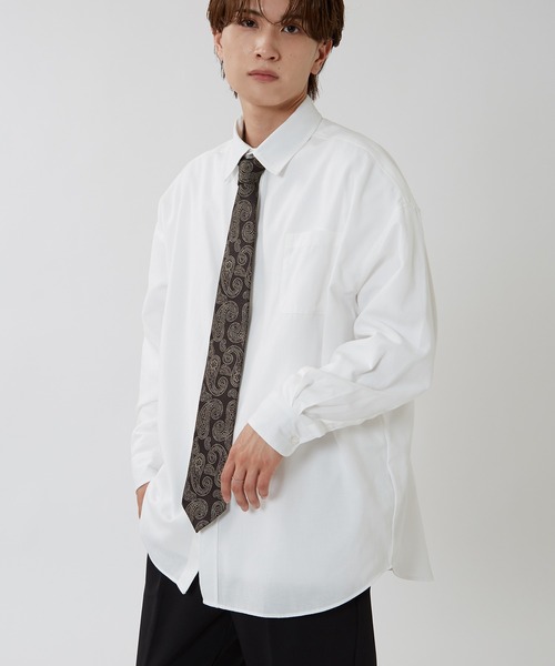 improves（インプローブス） ネクタイ 総柄 ペイズリー ネクタイ