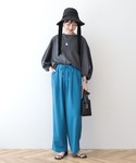 tシャツ UVカット7分袖タックプルオーバー ...の詳細画像4
