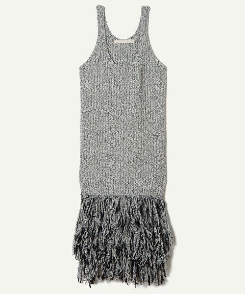 LEINWÄNDE ラインヴァンド　Hand Fringe Knit Coat LEINWÄNDE ラインヴァンド Hand Fringe Knit Coat leinwande