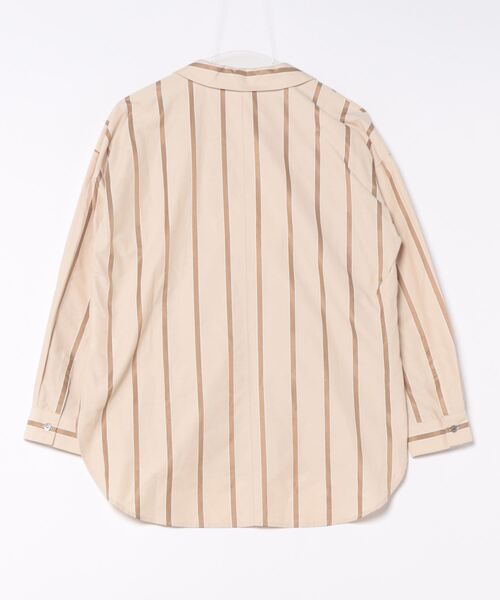 ブラウス シャツ 「LOURMARIN/ルールマラン」T/Cストライプシャツ レディース Lourmarin ブラウス シャツ 「LOURMARIN/ルールマラン」T/C