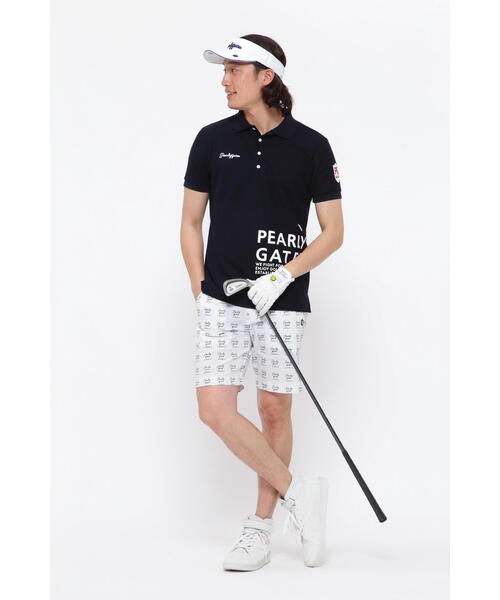PEARLY GATES ホワイトポロシャツ サイズ5 PEARLY ストライプ ポロシャツ ホワイト サイズ5 - メルカリ