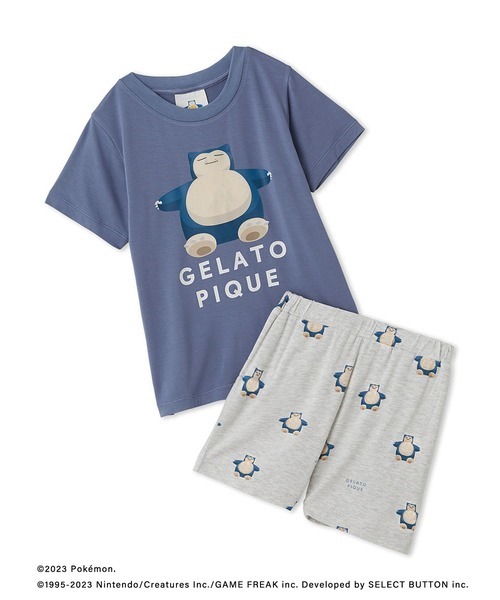 ポケモンスリープ ジェラートピケ パジャマ お問い合わせ多数につき『GELATO PIQUE meets Pokémon Sleep