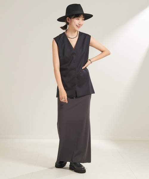 plage（プラージュ） ベスト ジレ SOFT WOOL ベスト レディース