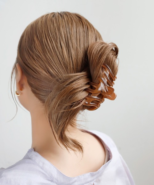 ANEMONE（アネモネ） ヘアクリップ フランス製ニュアンスカラーバンス