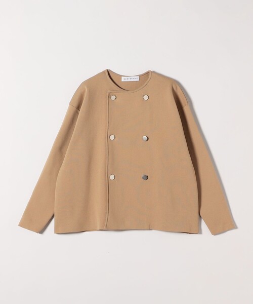quaranciel カーディガン quaranciel:「手洗い可能」ニット ノーカラー quaranciel カーディガン quaranciel:「手洗い可能」ニット ノーカラー