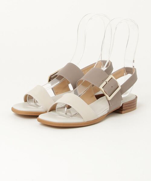 美品　ODETTE E ODILE サンダル　24.5 ODETTE E ODILE 「ODETTE ODILE」 フラットサンダル 24.5cm