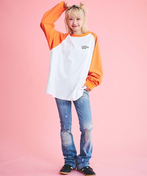 本日までの販売★Mサイズ★新品★未使用！貴重！パラッパラッパー ★ロングTシャツ LB/S tシャツ 「PaRappa the Rapper/パラッパラッパー