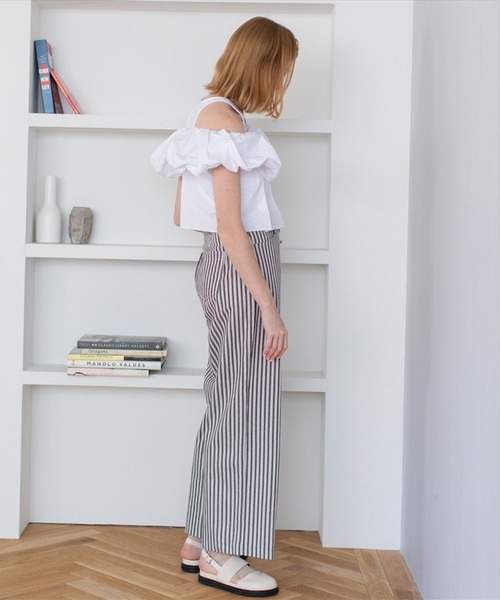 美品  シャツ ブラウス SUWDEE 2way ZOZOTOWN : レディース blouse テープ・マスキングテープ