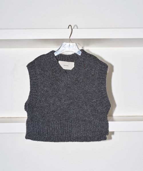 トップス todayful Melange Knit Vest Melange Knit Vest（ベスト）｜TODAYFUL（トゥデイフル）の