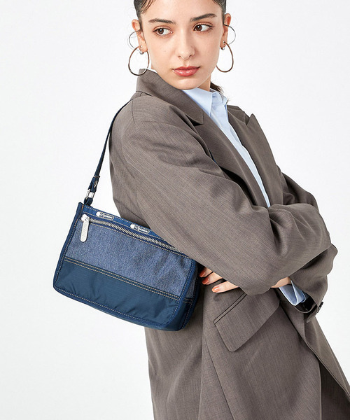大人女性の LeSportsac BAG SHOULDER ZIP SM バッグ ショルダーバッグ バッグ