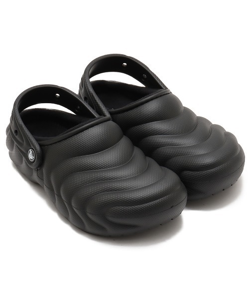 [CROCS] サンダル CLASSIC LINED OVERPUFF CLOG ブラック crocs サンダル Classic Lined Overpuff Clog / クロックス