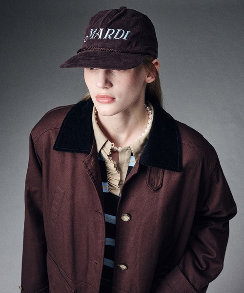 新品▪️ Mardi Mercredi ▪️キャップ▪️ブラウン Mardi Mercredi キャップ 帽子 CAP MARDI LOGO ROPE レディース