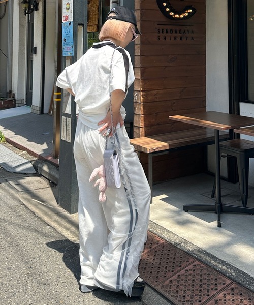 Alley Tokyo パンツ ふりふりシアーパンツ レディース