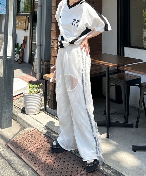 パンツ Ako smoky tuck pants2～ｽﾓｰｷｰﾀｯｸﾊﾟﾝﾂ2 | flower／フラワー公式通販