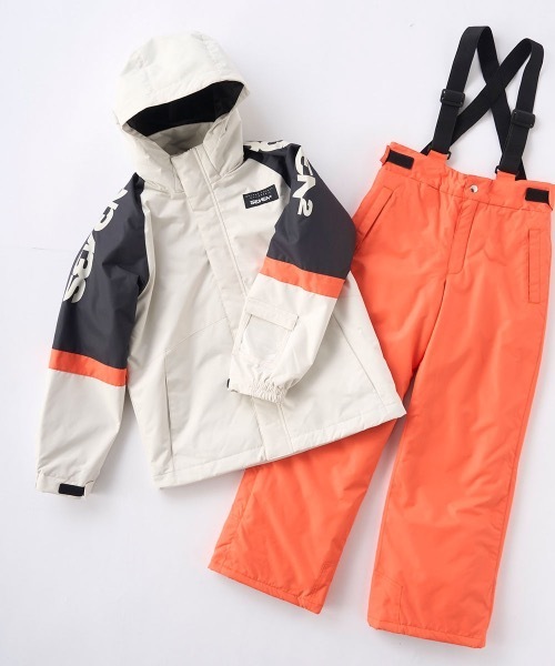 SEVEN2（セブンツー） 「SEVEN2」キッズ調整付き切替スノーウェア上下