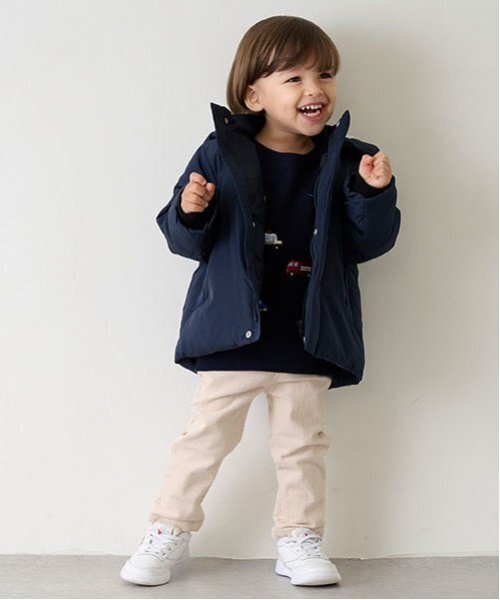 familiar 車刺繍 トレーナー ネイビー familiar 車刺繍 トレーナー ネイビー familiar 車刺繍 トレーナー