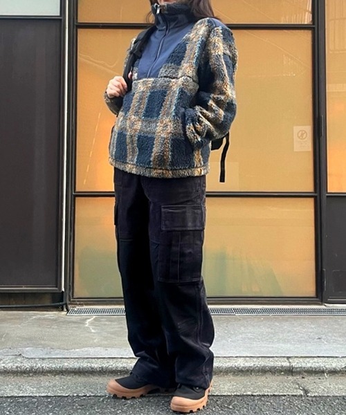 AIGLE（エーグル） ブルゾン アウター 裾ドロストコード ハイネック