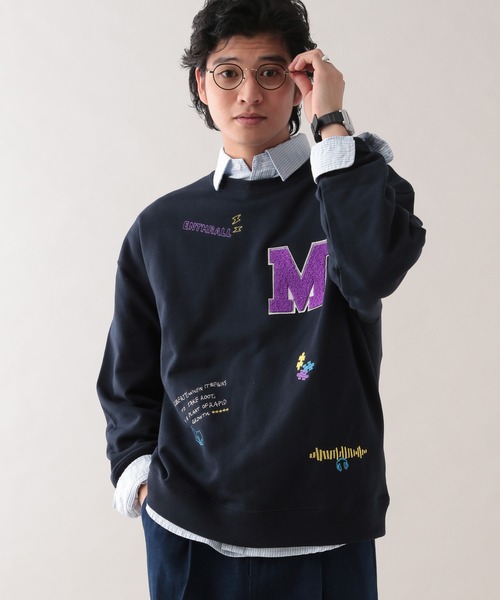 RAGEBLUE（レイジブルー） トレーナー スウェット サガラ刺繍/ワッペン