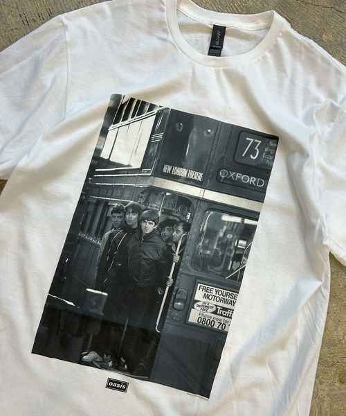 MUSIC TEE tシャツ OASIS “LONDON BUS PHOTO” - オアシス