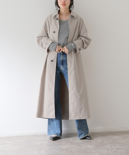 plage（プラージュ） ステンカラーコート 38 ベージュ レディース