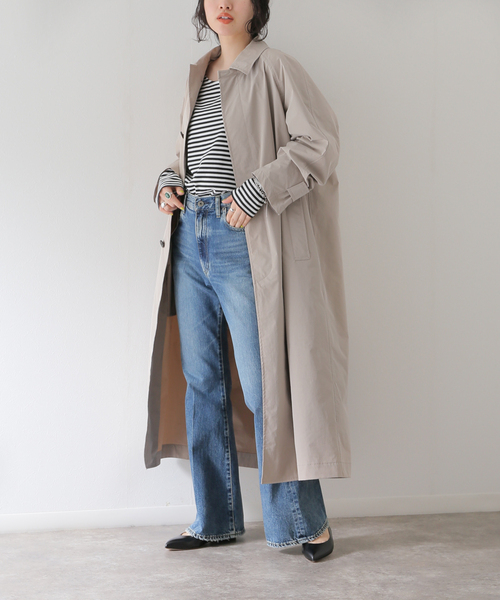 plage（プラージュ） ステンカラーコート 38 ベージュ レディース