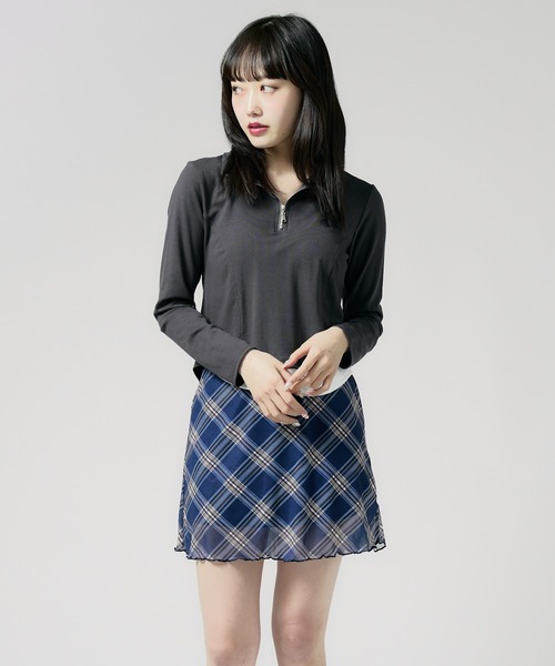 トップス shizika SLY | FRONT ZIP H／N RIB トップス (ニット ) |SHEL'TTER WEBSTORE