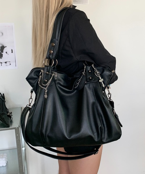 lilful ショルダーバッグ バッグ 「A4サイズ対応」2WAYクロス
