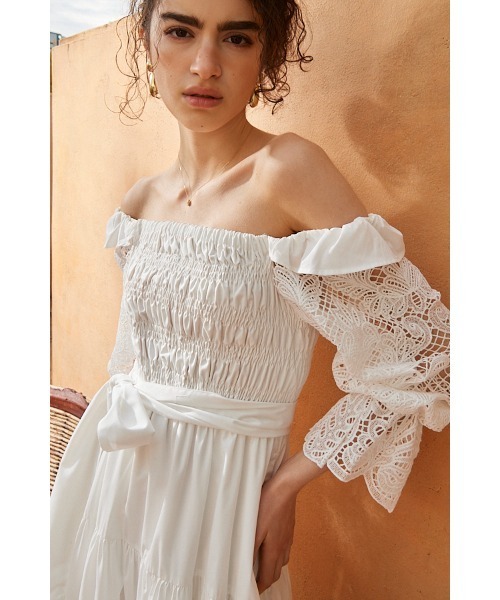 Before Sunset Dress -O,WHT- – Estella.K
