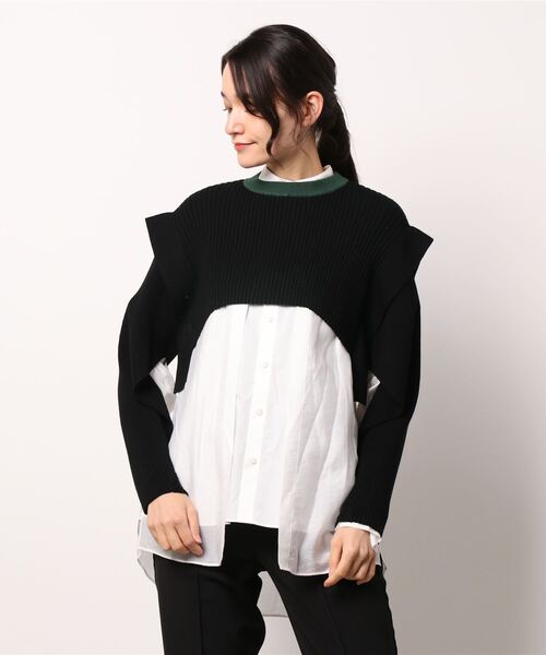 UN3D マルチカラーループニット sov ロンハーマン UN3D. ニット