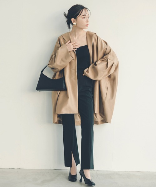 【 美品 】anuans アニュアンス　本革ワンハンドルバッグ アニュアンス anuans ワンハンドルバッグ （BROWN） -靴