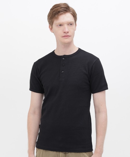 AVIREX（アヴィレックス） ヘンリーネック tシャツ 「DAILY/デイリー