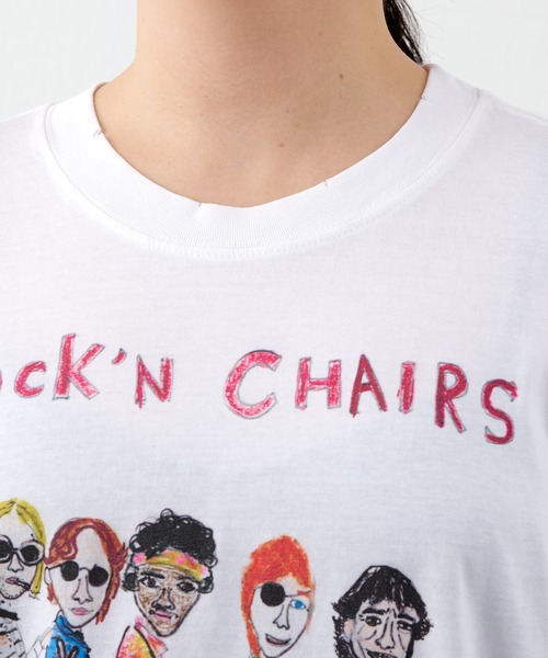 ウィムガゼットRock'n Chairs Tシャツ⭐️美品 whim gazette Rock'n Chairs Tシャツ ウィムガゼット - メルカリ