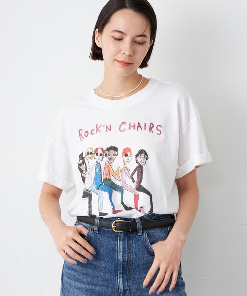 未使用タグ付き】ウィムガゼットRock'n Chairs Tシャツ