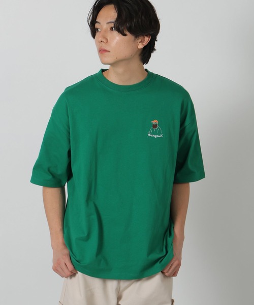 tシャツ ヒゲサガラ半袖T / 321385 メンズ | LAKOLE | 24