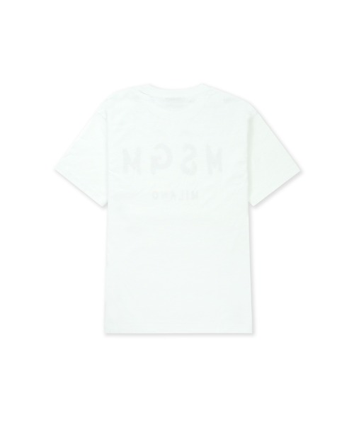 MSGM KIDS ブラッシュロゴTシャツ キッズ 子供服 男の子 女の子 MSGM KIDS tシャツ ブラッシュロゴTシャツ キッズ 子供服 男の子