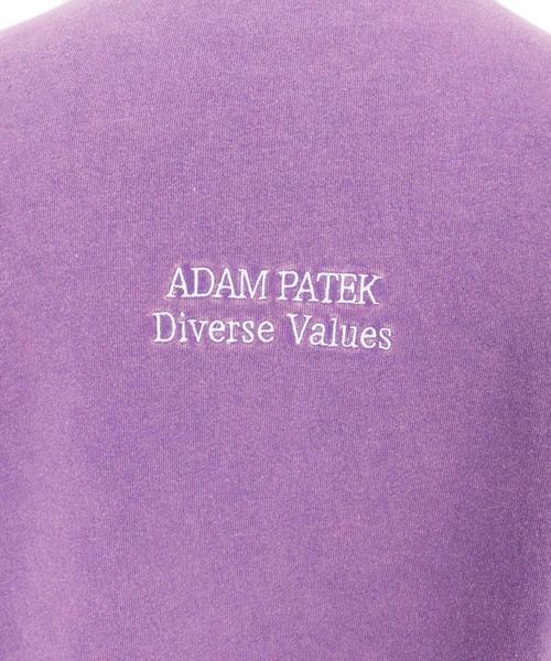 tシャツ 「ADAMPATEK/アダムパテック」basic logo long sleeve T/ロゴロングスリーブTシャツ レディース メンズ ADAM PATEK tシャツ 「ADAMPATEK/アダムパテック」basic logo