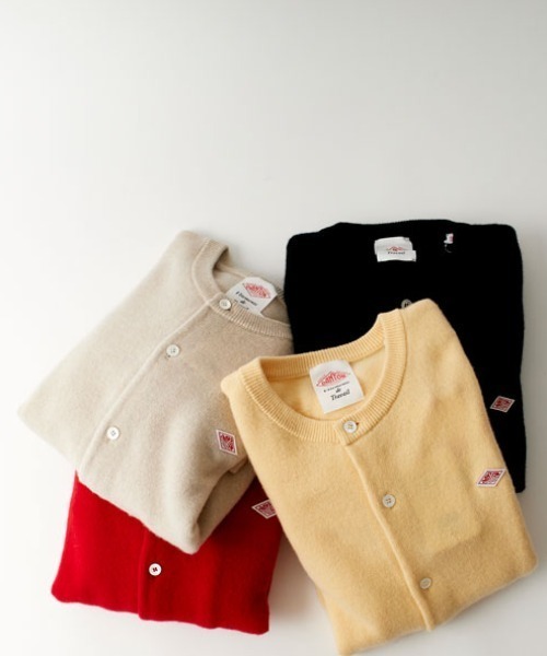 Danton（ダントン） ニットカーディガン 36 ブラック レディース