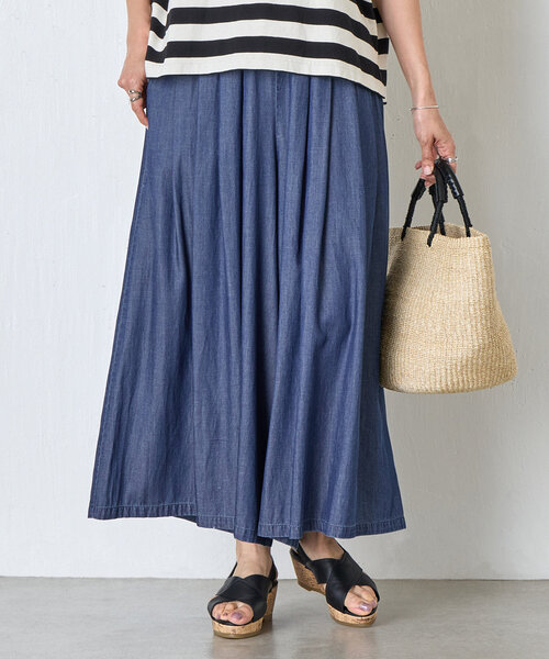 BEARDSLEY パンツ デニムバギー レディース : ZOZOTOWN Yahoo!店