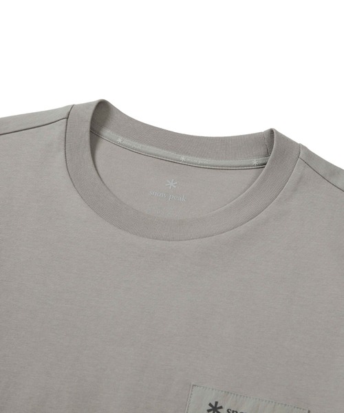 snow peak tシャツ Aerocool W Patch Short Sleeve T メンズ