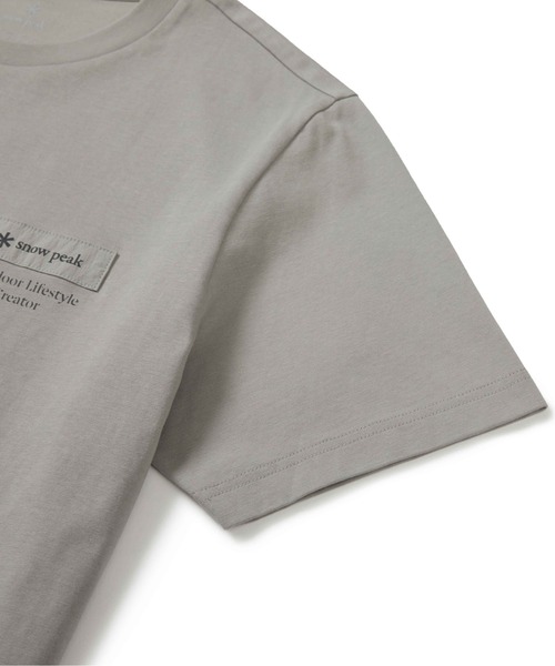 snow peak tシャツ Aerocool W Patch Short Sleeve T メンズ