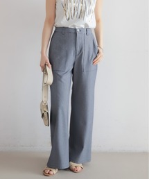 NOMBRE IMPAIR（ノンブルアンペール） ワイドパンツ パンツ TRシア