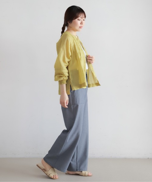 NOMBRE IMPAIR（ノンブルアンペール） ワイドパンツ パンツ TRシア