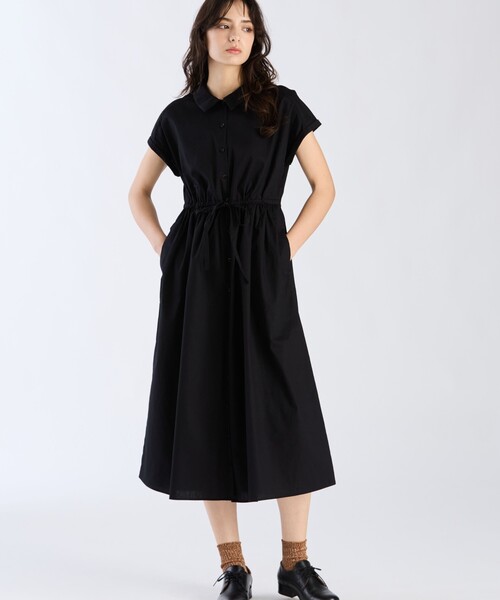 To b. by agnes シャツワンピース コットン レディ ドレス : ZOZOTOWN
