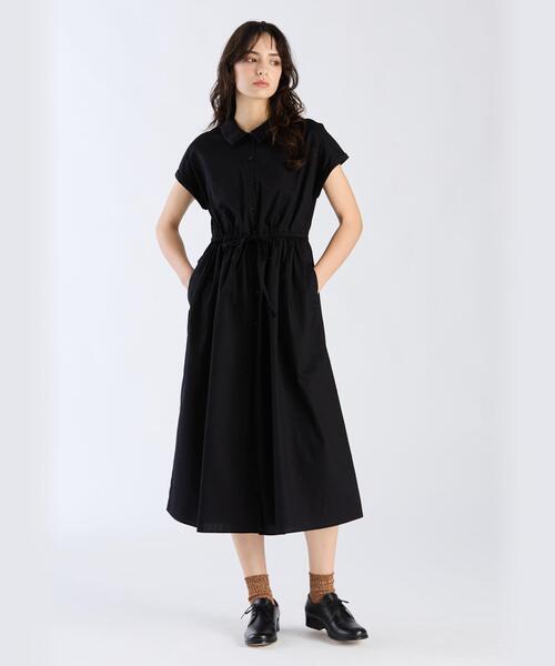 To b. by agnes シャツワンピース コットン レディ ドレス : ZOZOTOWN