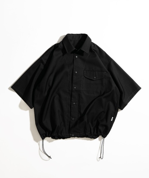 WETTEMPT シャツ CURVE STITCH SNAP WORK SHIRT /カーブステッチ