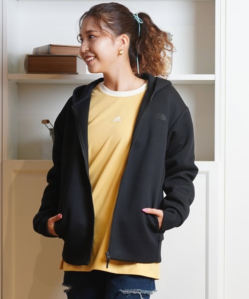 「THE NORTH FACE」 ジップアップパーカー S グレー レディース